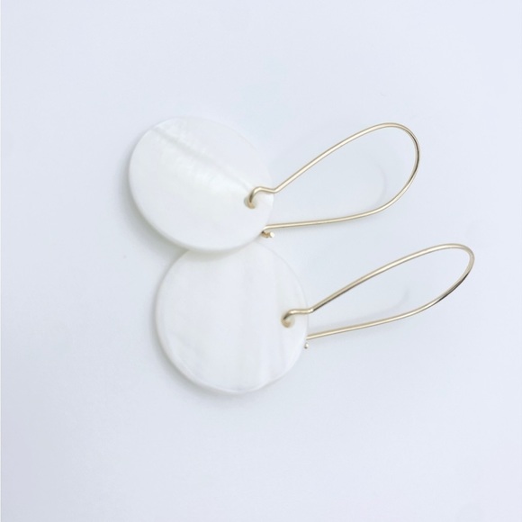 Drop Dangle Pearl Earrings - Picture 2 of 2